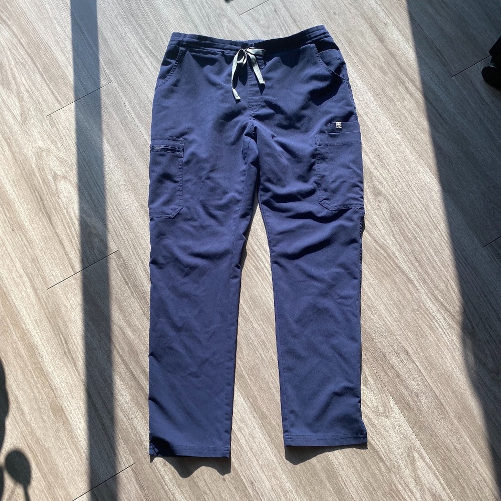 Figs Scrub Pants - Yola Navy